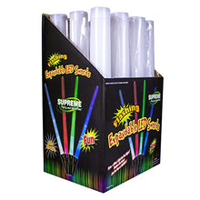 Load image into Gallery viewer, LED Assorted Colors Glow in the Dark Light Up Kids Light Sabers (12 Pack) Bulk
