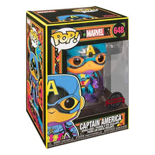 Load image into Gallery viewer, Funko 48845 Marvel Black Light Captain America Collectable Toy, Multicolour
