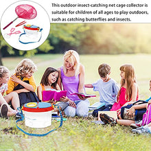Load image into Gallery viewer, NUOBESTY 1 Set Insect Toy Set with Bug Catcher Net Tweezer Insect Cage Educational Toy fot Kids Children Pink

