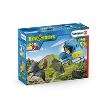 Load image into Gallery viewer, Schleich Dinosaurs, Dino Toys for Kids, Dinosaur Air Attack with Helicopter and Tapejara Toy, 10 pieces, Ages 4+

