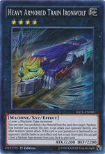 Load image into Gallery viewer, Yu-Gi-Oh! - Heavy Armored Train Ironwolf - RATE-EN050 - Super Rare - 1st Edition

