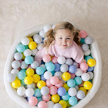Load image into Gallery viewer, Wonder Space Soft Pit Balls, Chemical-Free Crush Proof Plastic Ocean Ball, BPA Free with No Smell, Safe for Toddler Ball Pit/ Kiddie Pool/ Indoor Baby Playpen, Pack of 100 (Mixed - Candy)
