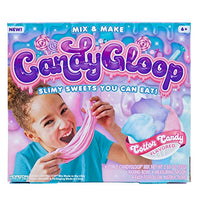 Candygloop Cotton Candy Edible Slime Kit by Horizon Group USA, DIY Edible Fluffy Slime Making Kit, Cotton Candy