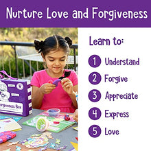 Load image into Gallery viewer, Open The Joy The Love and Forgiveness Box, Activity Box Includes Infinity Feelings Puzzle, 50 Origami Papers, Clay Art Projects, Love Letter Notepad, Cardboard Construction Activity - Ages 4+
