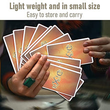 Load image into Gallery viewer, Yosoo Tarot Card Deck, Paper Tarot Cards Divination Playing Cards Stress Relieve Relaxation Interaction Board Game Card Tarot Divination Tarot Decks Tarot Cards Deck for Beginners and Expert Readers
