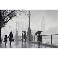 Jigsaw Puzzle, Wooden Puzzle London in The Rain Jigsaw Puzzles 520/1000/1500/2000/3000 Pieces Adult Children Educational Toys 0320 (Size : 3000 Pieces)