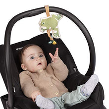 Load image into Gallery viewer, Manhattan Toy Firefly Frog Baby Travel Toy with Chime, Jiggle Pull, Crinkle Fabric and Adjustable Fabric Loop for Carriers and Cribs
