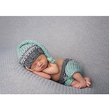 Load image into Gallery viewer, KINDOYO Baby Kids Costume Cute Sleeping Bag Sleep Sack Crochet Knit Bean Beanie Photography Costume Props Outfits

