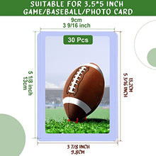 Load image into Gallery viewer, Hard Plastic Card Sleeves for Trading Cards Photo Postcard Sleeves Card Photo Pages, 3.5 X 5 Inch Card Protectors Protective Holder Sleeves for Photo,Postcard, Baseball and Game Cards (30 Pieces)
