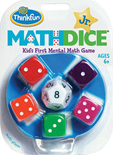 Load image into Gallery viewer, ThinkFun Math Dice Junior Game for Boys and Girls Age 6 and Up - Teachers Favorite and Toy of the Year Nominee

