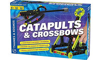 Thames & Kosmos Catapults & Crossbows Science Experiment & Building Kit | 10 Models of Crossbows, Catapults & Trebuchets | Explore Lessons In Force, Energy & Motion using Safe, Foam-Tipped Projectiles