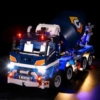 VONADO LED Lighting Kit for Lego Concrete-Mixer Truck 42112 - Lego Sets Concrete Truck Not Included (Classic Version)