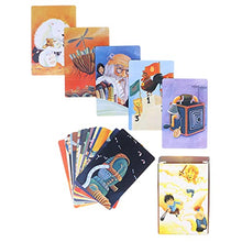 Load image into Gallery viewer, Yosoo Tarot Card Deck, Paper Tarot Cards Divination Playing Cards Stress Relieve Relaxation Interaction Board Game Card Tarot Divination Tarot Decks Tarot Cards Deck for Beginners and Expert Readers
