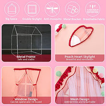 Load image into Gallery viewer, Pink Kids Princess Tent with LED Star Lights,Tent House for Kids Cottage Princess Tent for Boys and Girls Imaginative Play,120x90x125cm
