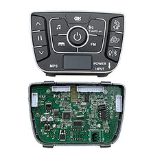 Load image into Gallery viewer, jiaruixin 12volt Children Electric Vehicle Power Medium Control Switch Multi-Function Bluetooth Connection Music Power Display Circuit Board Centre Panel Powered Wheel Replacement Parts
