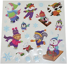 Load image into Gallery viewer, Imaginetics Fun in the Snow Magnetic Sticker

