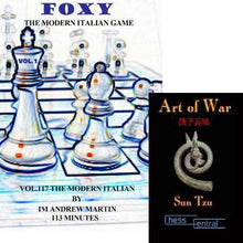 Load image into Gallery viewer, Foxy Chess Openings, Vol. 117: The Modern Italian Game DVD
