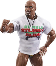 Load image into Gallery viewer, WWE Titus ONeil Royal Rumble Elite Collection Action Figure with Authentic Gear &amp; Accessories, 6-in Posable Collectible Gift for WWE Fans Ages 8 Years Old &amp; Up
