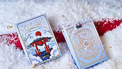 MJM Solokid Sakura (Blue) Playing Cards by BOCOPO