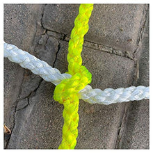 Load image into Gallery viewer, Kids Climbing,Climbing Rope Net Climb Netting Gym Tree Rock Outdoor Wall Equipment Indoor Cargo Treehouse Rockwall Webbing Frame Nylon Playground Playhouse Safety Structure,for Kid Children, 12mm
