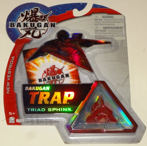 Bakugan Trap - Triad Sphinx Marble Color Varies