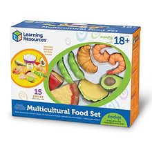 Load image into Gallery viewer, Learning Resources New Sprouts Multicultural Play Food Set, 15 Pieces, Ages 18 Months+
