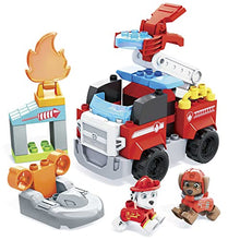 Load image into Gallery viewer, Mega Bloks PAW Patrol Marshall&#39;s City Fire Rescue, Building Toys for Toddlers (34 Pieces)
