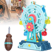 Load image into Gallery viewer, Ferris Wheel Assembly Toys, Help Young Children&#39;s Brain Development Safe Ferris Wheel Toy Support Manual Rotation for Christmas Birthday Gifts Presents
