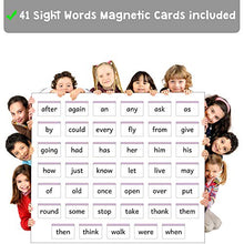 Load image into Gallery viewer, Attractivia 1st Grade Sight Words Magnetic Flash Cards(First Grade) - 41 Sturdy Large Dolch Cards for Literacy of Beginning Readers, Homeschool, Teachers and ESL
