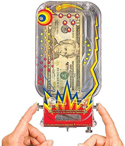 BILZ Money Maze - Cosmic Pinball for Cash, Gift Cards and Tickets, Fun Reusable Game for Everyone Ages 8+