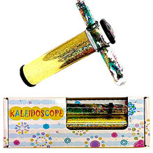 Load image into Gallery viewer, Star Magic Glitter Wand Kaleidoscope 6 Inches - ONE, Randomly Selected Color Kaleidoscope, in Gift Box
