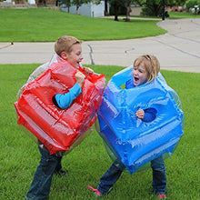 Load image into Gallery viewer, Leihou Bumper Balls for Kids - Inflatable Body Bumpers, Outdoor Sensory Activity Toys, Durable PVC Vinyl Outdoor Active Play, Red and Blue for Sale

