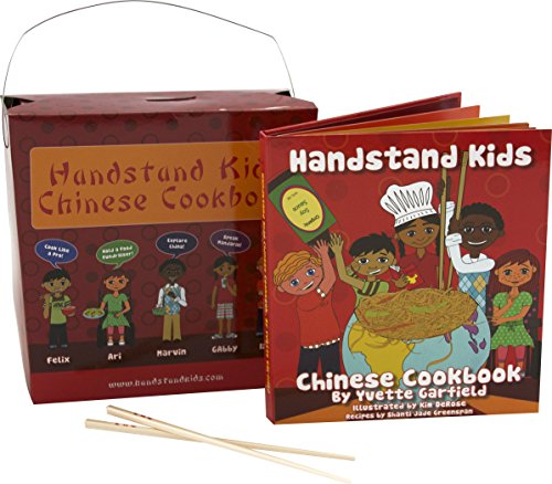 Handstand Kids in The Kitchen Chinese Cooking Kit with Chopsticks