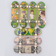 Load image into Gallery viewer, Diy Skateboard Playset Finger Board Sets with Nuts Trucks Tool Kit Packaged in Box for Kids A
