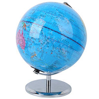 01 Led Globe, Metal Base Desktop Globe, with Led Light Soft and Not Dazzling for Home School Supplies(20 Constellations with Light Gold Background)