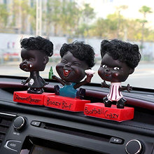 Load image into Gallery viewer, MINGYUE Car Decoration Cute Shaking Head Baby Doll Cute Decoration Car Interior Dashboard Shaking Head Toy Emoji Bobbleheads (Color : 004)
