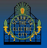 88-0251 Large Scranton Electric City Sign by Miller Signs