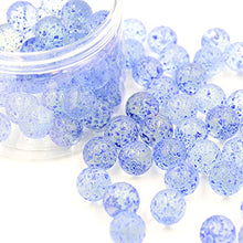 Load image into Gallery viewer, 500 Blue Textured Vase Filler Marbles - Bulk Marbles, About 6 Lbs. 5/8 inch Glass Marbles for Home Dcor, Marble Run Game, Toy Marbles for Kids, Slingshot Ammo, Fish Tank, Classic Childrens Game
