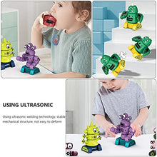Load image into Gallery viewer, Kisangel 5pcs Magnetic Robots Toys Magnetic Stacking Robots Block Magnetic Building Toys Outer Space Magnet DIY Assembly STEM Educational Toy Best Gift for Boys and Girls
