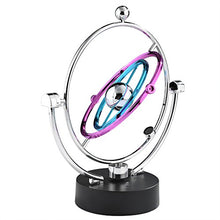 Load image into Gallery viewer, Electric Wiggler Swing Ball, Craft Milky Way Celestial Body Kinetic Movement Orbital Electric Wiggler Newton Swing Ball Desk
