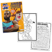 Load image into Gallery viewer, Warner Bros Studios Space Jam Coloring Book Activity Bundle for Kids ~Bundle with Space Jam A New Legacy Activity Book for Boys and Girls with Stickers, and Door Hanger
