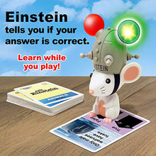 Load image into Gallery viewer, Ask Einstein Electronic Flash Cards for Kids, Set Includes Character, One Hundred Flash Cards About Animals and Dinosaurs, and Five Games. For Boys &amp; Girls Ages 3 - 6, Home or School Use
