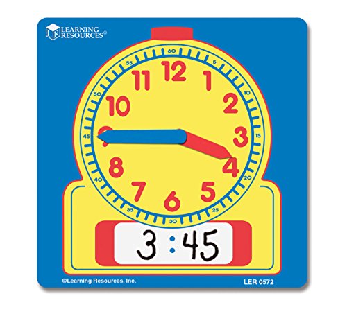 Learning Resources Write and Wipe Student Clocks, Set of 10