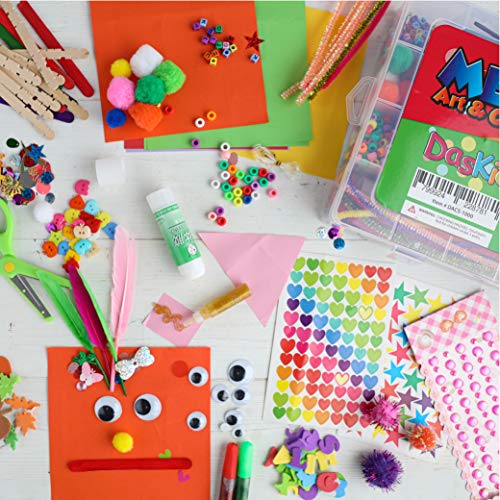 New 1000pcs Complete Art Supplies for Kids Craft Art Kit for Boys Girls  Kindergarten Home Supplies