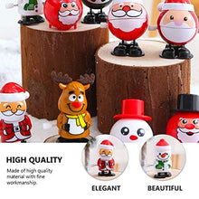 Load image into Gallery viewer, TOYANDONA 6pcs Christmas Wind Up Toys Santa Claus Snowman Reindeer Walking Toys Christmas Party Favor Gift Goody Bag Filler (Random Style)
