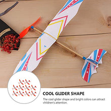 Load image into Gallery viewer, balacoo 10pcs Flying Glider Planes Toy Flight Mode Glider Plane Aircraft Model for Kids with Rubber Band ( Random Style )
