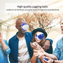 Load image into Gallery viewer, WNSC Juggling Balls, Indoor Leisure Soft Easy Juggle Balls Juggle Balls Soft Juggle Balls for Office Leisure for Entertainment(Blue and White)
