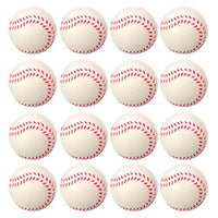 Toyvian 16pcs Squeeze Toy Soft Slow Rising Kawaii Baseball Prime Toys for Kids Adults