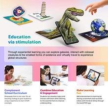 Load image into Gallery viewer, brainSTEAM Dinosaurs 4D Augmented Reality Flash Cards - Interactive STEM Learning for Children Ages 4+ -Bold Pack 11 Cards -Home School, Remote &amp; in Classroom Learning - iOS &amp; Android
