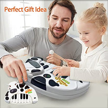 Load image into Gallery viewer, La Granja De Zenon Piano Keyboard Toy for Kids, La Vaca Lola 1 2 3 4 Year Old Girls First Birthday Gift,13 Keys Multifunctional Musical Electronic Toy Piano for Toddlers
